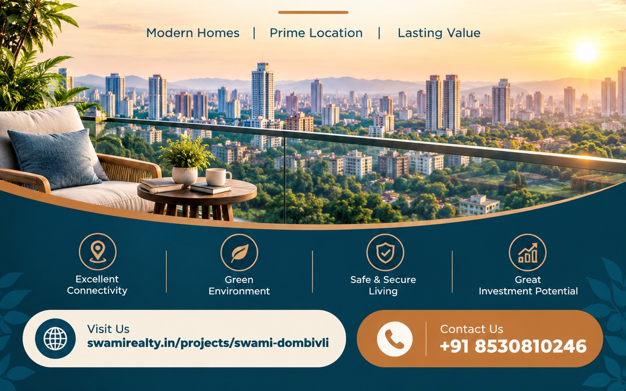 Swami Nilayam Dombivli - Premium 1 & 2 BHK Homes