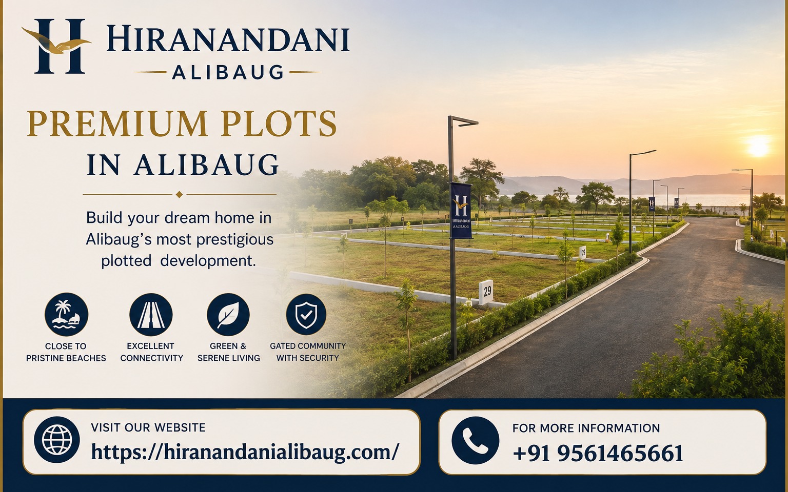 Hiranandani Alibaug - Aqua Shores, Vista, Sands & Bliss
